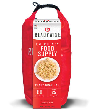 ReadyWise 60 Servings 7 Day Food Bag