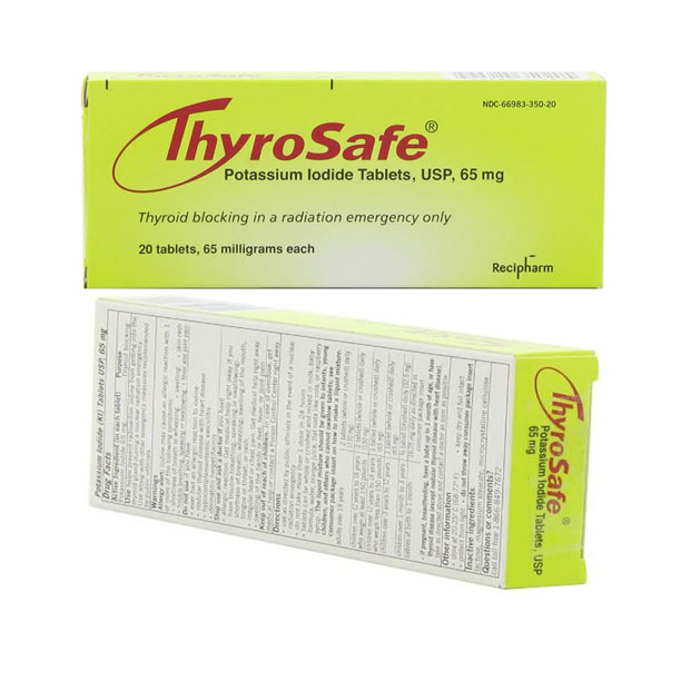 Thyrosafe 65mg Potassium Iodide