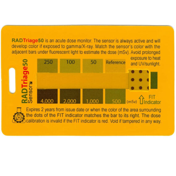 RadTriage 50 Personal Radiation Detector